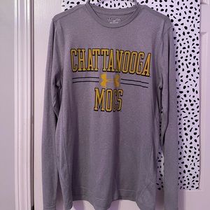 gray chattanooga mocs under armour long sleeve